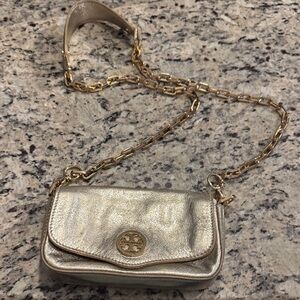 Gold Crossbody Bag